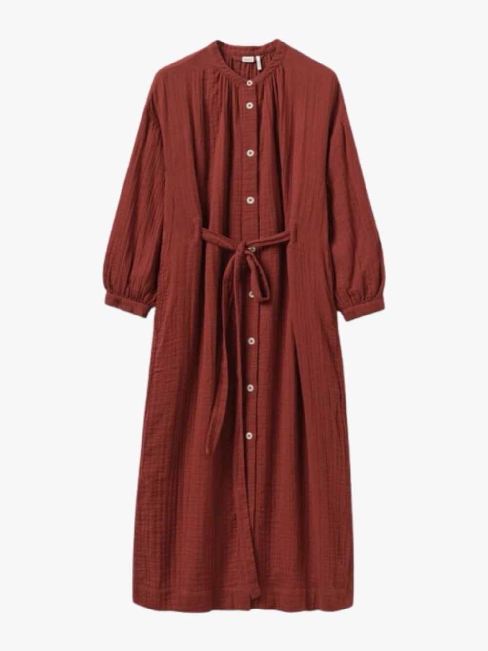 Toast Cotton Gauze Shirt Dress - sz M